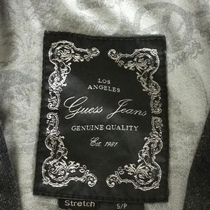 "Guess Jeans" Black Denim Jacket